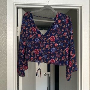 Forever 21 Floral Top Size L